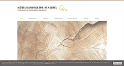 Desktop Screenshot of moebelmanufaktur-henschel.de